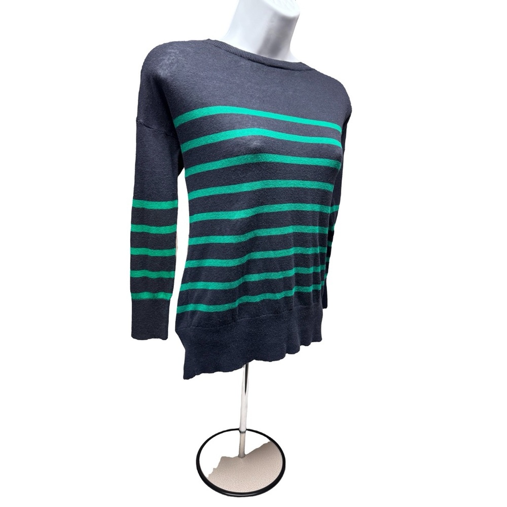Banana Republic Blue/Green 3/4 Sleeve Top